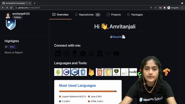 How to make beautiful GitHub profile ?? | How to make github readme | Explained in Hindi ?? смотреть онлайн