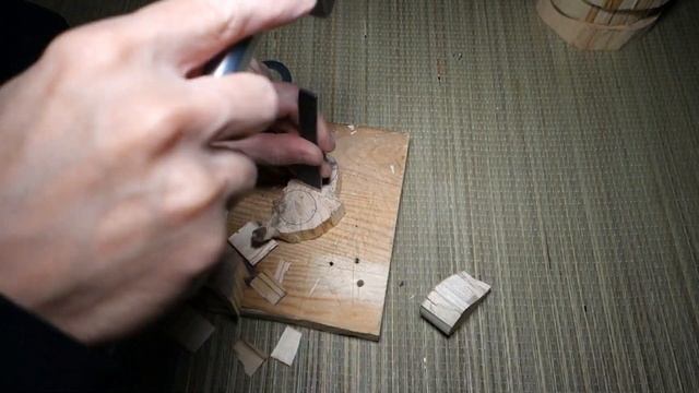 Ручки для туесов из шпальта берёзы. смотреть онлайн