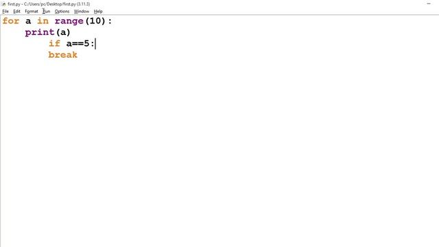 E31 | Python Tutorial: Understanding the Break Statement for Control Flow in Your Code