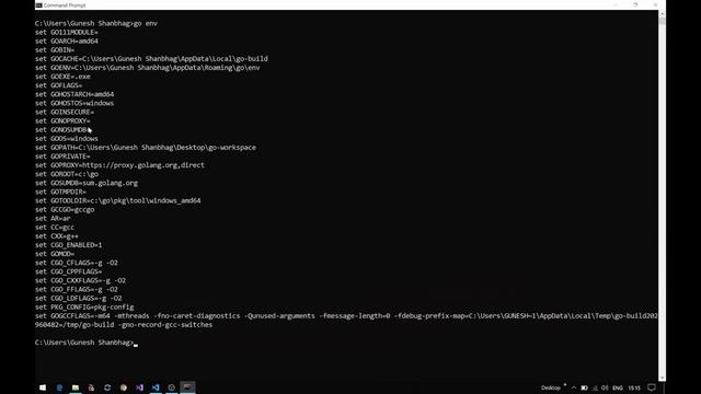 How to Install Go on Windows 10
