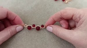 Beaded necklace. Колье из бусин и бисера. МК