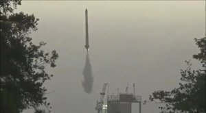 Неудачный запуск ракеты