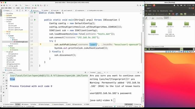 Modern Java: Download and Upload Files from SFTP Servers from Java using the sshj library смотреть онлайн
