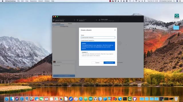 Module 2 - Using Git with GitHub (GitHub Desktop) смотреть онлайн