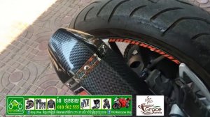HONDA CB400 with Yushimura exhaust testing sound