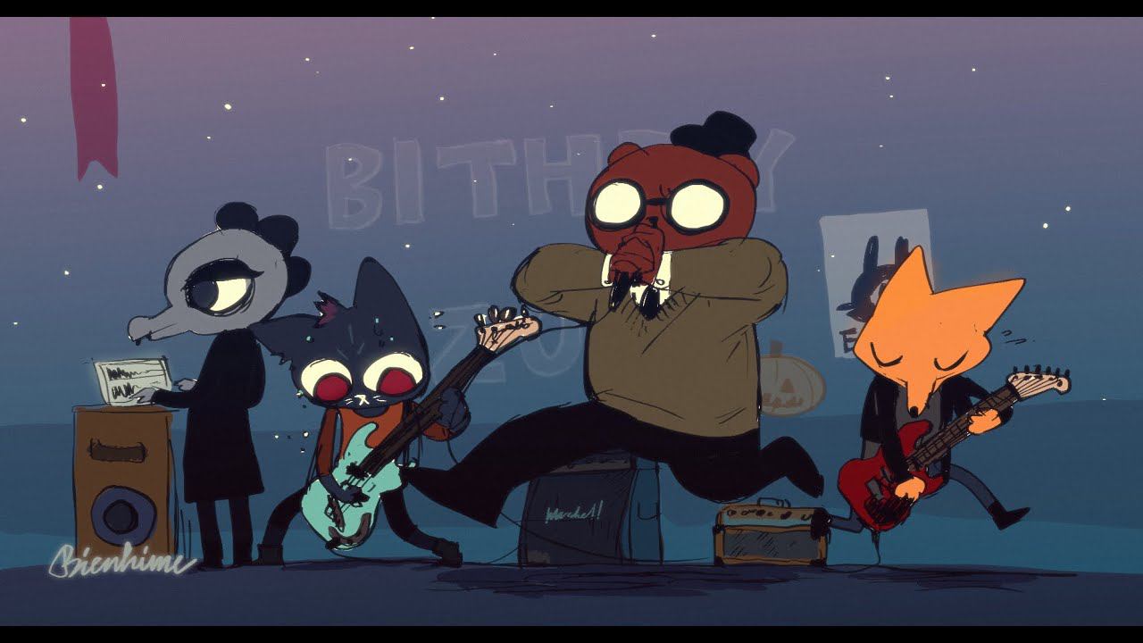 Night in the Woods  прохождение часть 2 репетиция группы