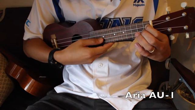 ウクレレ弾き比べ（Aria AU-1／Famous FS-5G／Enya EUC-X1） смотреть онлайн