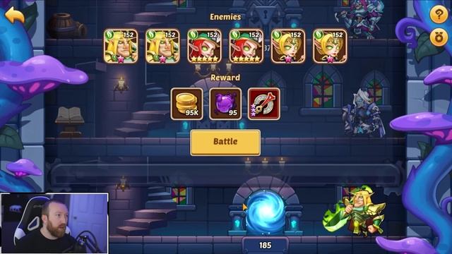 Idle Heroes - F2P Adventure: Episode 2 Tower and Prophet Orb Planning смотреть онлайн