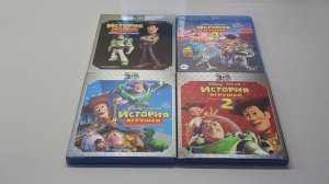 ИСТОРИЯ ИГРУШЕК - TOY STORY - DISNEY - PIXAR - Blu-ray - STEELBOOK - (1995-2019)