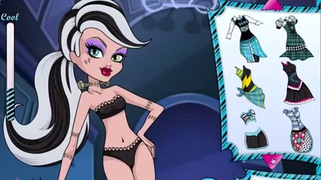 Игра Причёска для Фрэнки Штейн смотреть онлайн