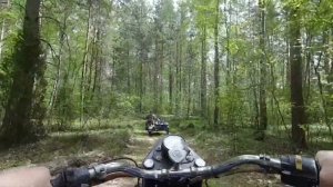 По лесу на двух Уралах! Покатушки.