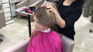 Исправление нежелательного оттенка, шатуш , airtouch