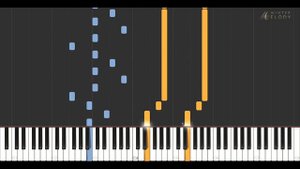 Winter Melody - Jacob's Piano \\ Synthesia Piano Tutorial