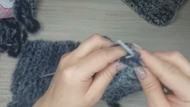 Ушанка из искусственного кролика. МК. смотреть онлайн