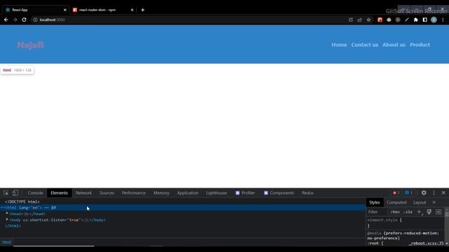 react-router-dom  |   Mastering React Router Dom