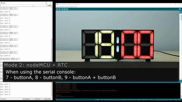 DIY 7 Segment (and Grid-)Clock / Sketch v6 (nodeMCU/ESP8266) смотреть онлайн