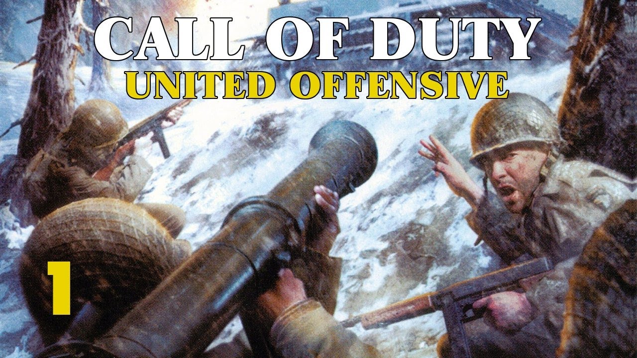 Call of Duty: United Offensive прохождение без комментариев на русском на ПК #1 ⚡ Бастонь 1
