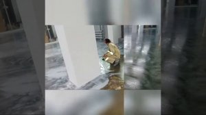 Эпоксидный наливной пол Алматы!!! 8 777 477 92 92