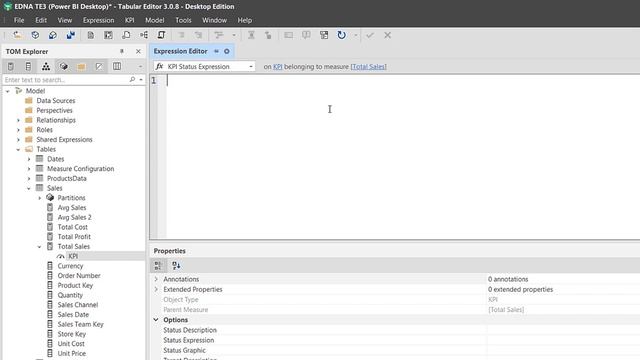 How To Create KPIs Using Tabular Editor 3 - Course Preview