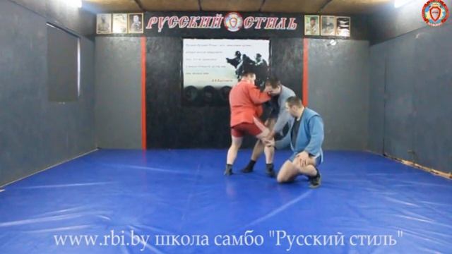 урок 15. зацеп стопы изнутри рукой от сопротивления.