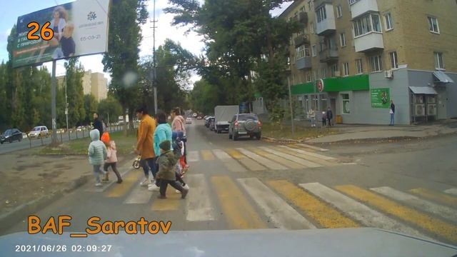 Случаи на дорогах. Саратов 2021 год #2 смотреть онлайн