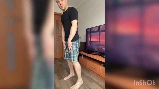 Быстрая тренировка на ноги дома Часть 1