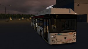 Omsi 2| Вечерняя Рязань и ЛиАЗ 5292.67 2019 по 11 Маршруту.