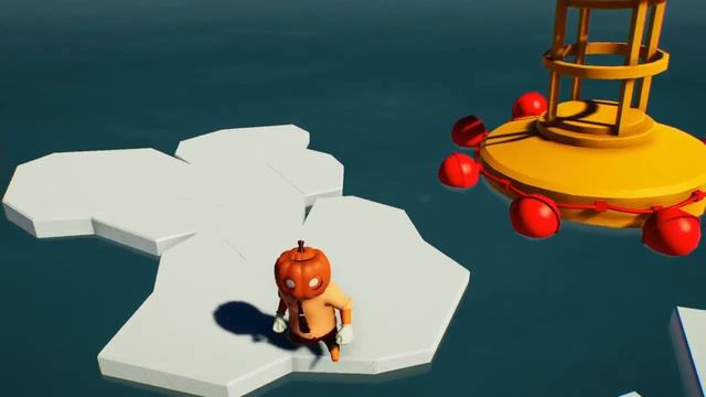 Gang Beast Funny Moments 4 Super Burger, Lorenzo's OOF,Burger Ball смотреть онлайн