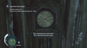 Assassin's Creed III - Clock puzzle! (Peg Leg Mission Guide!)