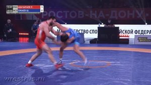 ЧР ГРБ-21. 82 кг. 1/2.  Абачараев Рамазан - Ожаев Шамиль