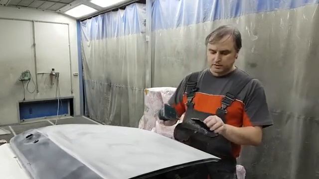 Как подготовить к покраске на сухую Абразивы Kovax смотреть онлайн