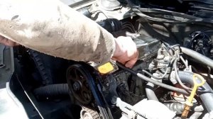 Замена прокладки клапанной крышки Аudi 100 C4 1991г ДВС AAE
