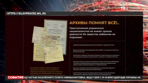 Опубликованы новые свидетельства преступлений украинских националистов в годы ВОВ / События
