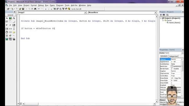 DRAG AND DROP METHODS | VISUAL BASIC 6.0 | VB6.0