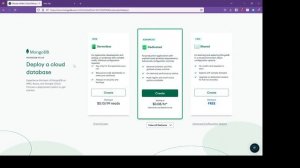 mongodb: how to create account and create cluster and db and install compas and connect to your db