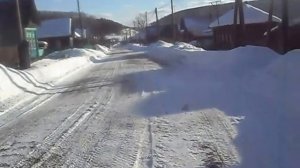 езжу на велике с коляской зимой
