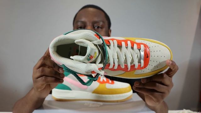 Nike Air Force 1 Mid NH Fruit Basket On Foot Sneaker Review QuickSchopes 309 Schopes DR0158 100 смотреть онлайн