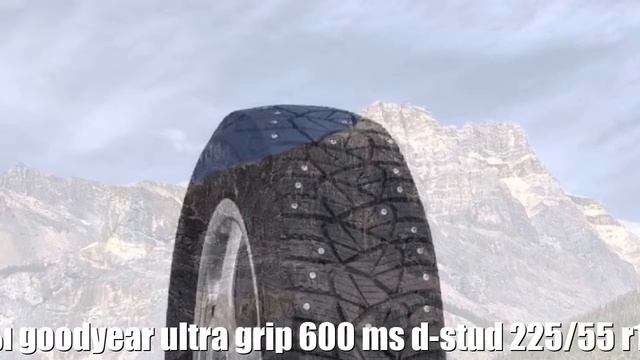 Зимние шины goodyear ultra grip 600 ms d-stud 225/55 r17 101t Отзывы Обзор смотреть онлайн