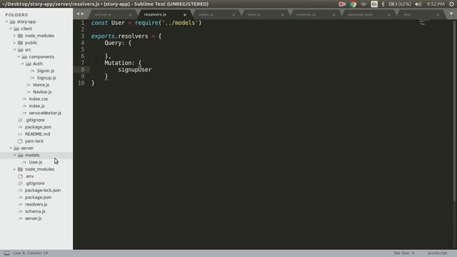 Fullstack Story App with Nodejs, Express, MongoDB, React, Graphql - Part 5 смотреть онлайн