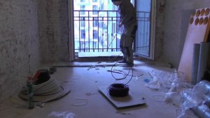 Протяжка кабеля в гофру по системе Durnev Pro. По 50м за раз, всего 600 метров за пол дня!