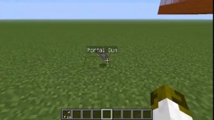 Необычный Minecraf Телепорт или Portal Gun (Без модов!)