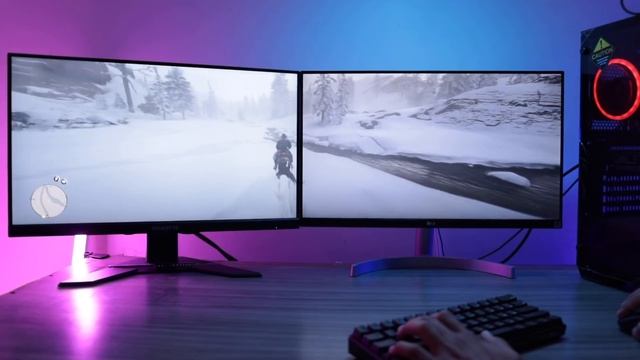 Dual Monitor Gaming Setup (ULTIMATE GUIDE) {Hindi} смотреть онлайн