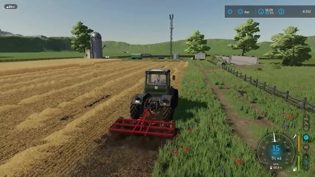 24 ЧАСА на ПЛОСКОЙ КАРТЕ... Начиная с 0,00$ Farming Simulator 22 смотреть онлайн