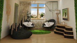 Экостиль в интерьере