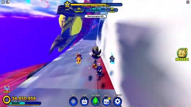 HOLOGRAM METAL SONIC NEW CHARACTER UNLOCKED - ROBLOX SONIC SPEED SIMULATOR GAMEPLAY смотреть онлайн