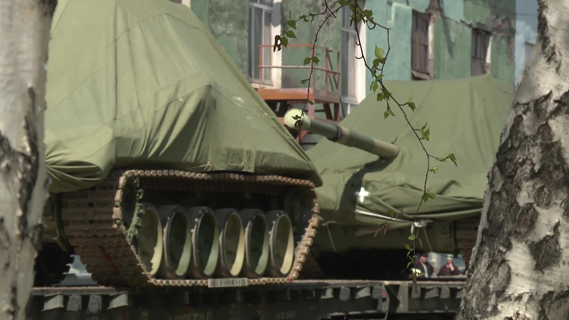 Подготовка и отправка танков Т-90М «Прорыв»