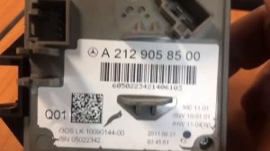 Mercedes w212 глюк EIS