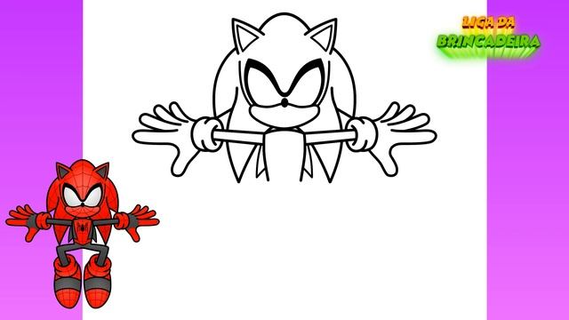 Como DESENHAR o SONIC HOMEM-ARANHA: Sem Volta Para Casa - How To DRAW SONIC SPIDER-MAN: No Way Home смотреть онлайн