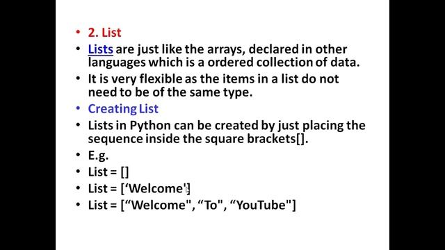 Data Types In Python