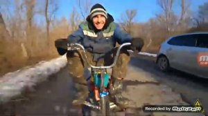 Супер мопед который мчится 70 км в час